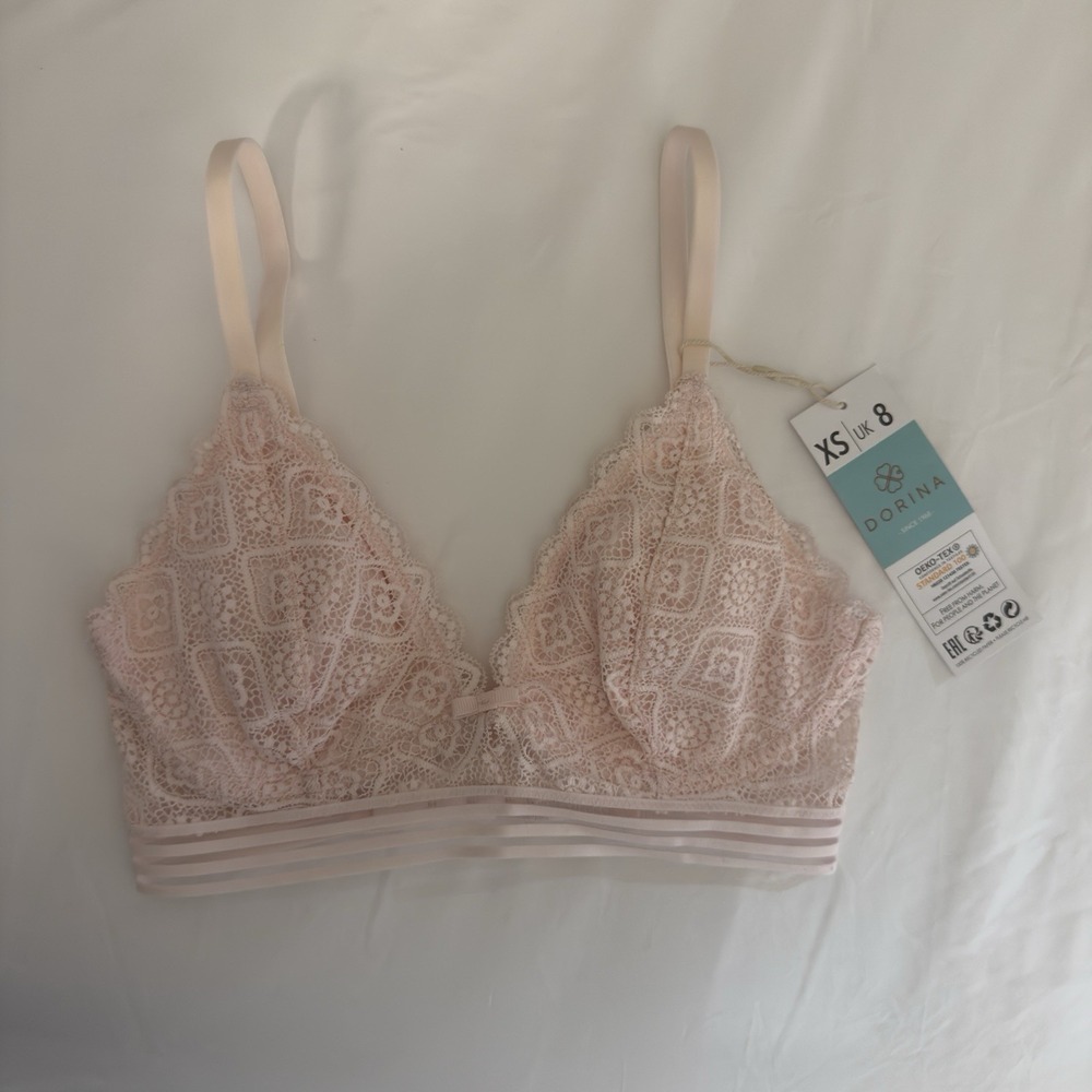 Dorina Bra‎ Sienna Soft Bra Light Padded In Pink Size XS D02463N-C49 NEW